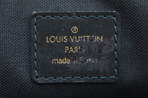 Authentic Louis Vuitton Taiga Kaluga Clutch Bag Green M30814 LV 9751I