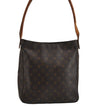 Authentic Louis Vuitton Monogram Looping GM Shoulder Bag M51145 LV 9752J