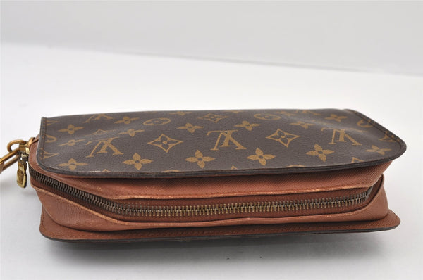 Authentic Louis Vuitton Monogram Orsay Clutch Hand Bag Purse M51790 LV 9755I