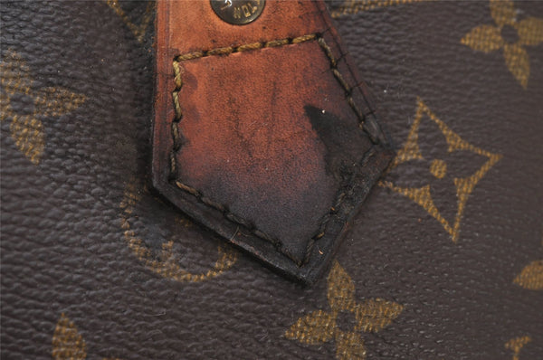 Authentic Louis Vuitton Monogram Alma Hand Bag Purse M51130 LV 9756I