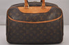 Authentic Louis Vuitton Monogram Deauville Hand Bag M47270 LV 9757I