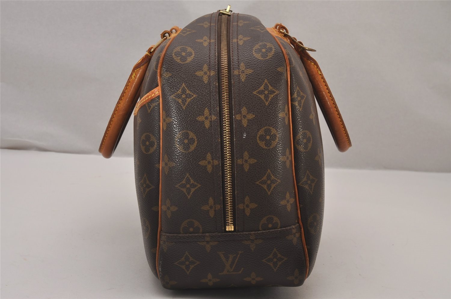 Authentic Louis Vuitton Monogram Deauville Hand Bag M47270 LV 9757I