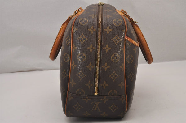 Authentic Louis Vuitton Monogram Deauville Hand Bag M47270 LV 9757I