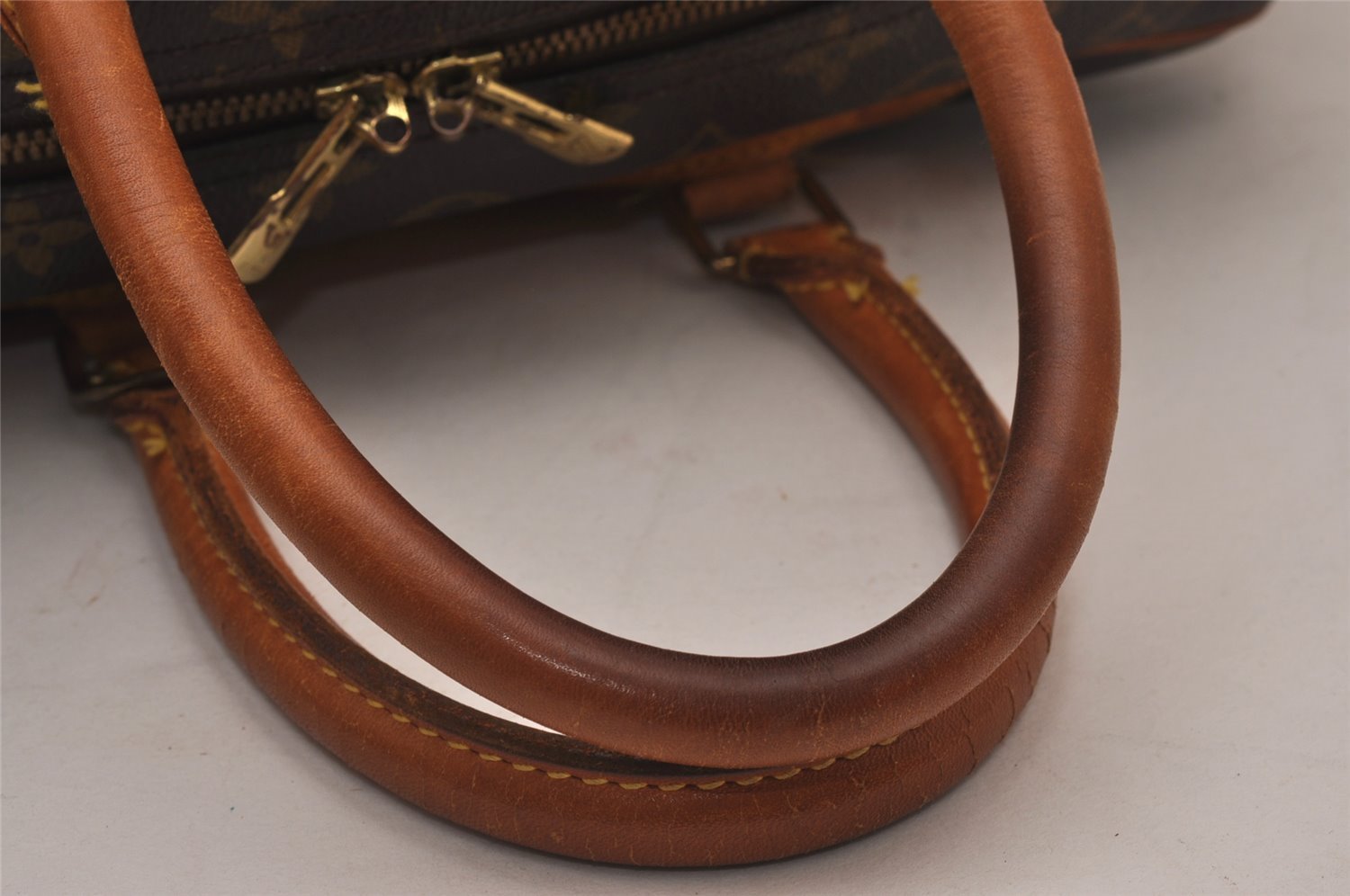 Authentic Louis Vuitton Monogram Deauville Hand Bag M47270 LV 9757I