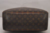Authentic Louis Vuitton Monogram Deauville Hand Bag M47270 LV 9757I