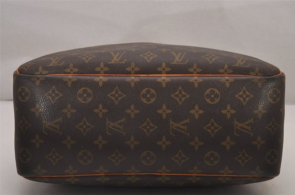 Authentic Louis Vuitton Monogram Deauville Hand Bag M47270 LV 9757I