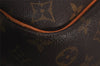 Authentic Louis Vuitton Monogram Deauville Hand Bag M47270 LV 9757I