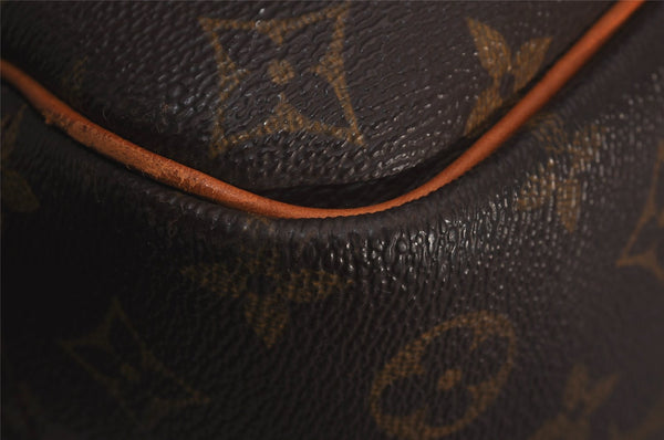 Authentic Louis Vuitton Monogram Deauville Hand Bag M47270 LV 9757I