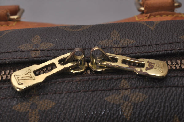 Authentic Louis Vuitton Monogram Deauville Hand Bag M47270 LV 9757I