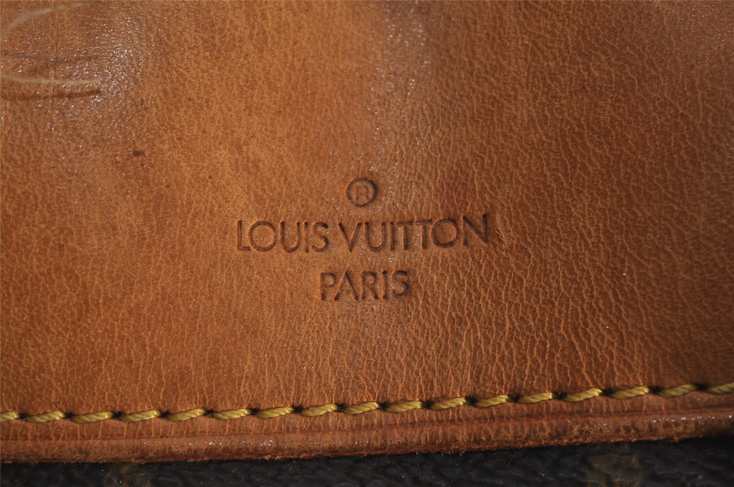Authentic Louis Vuitton Monogram Deauville Hand Bag M47270 LV 9757I