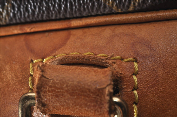 Authentic Louis Vuitton Monogram Deauville Hand Bag M47270 LV 9757I