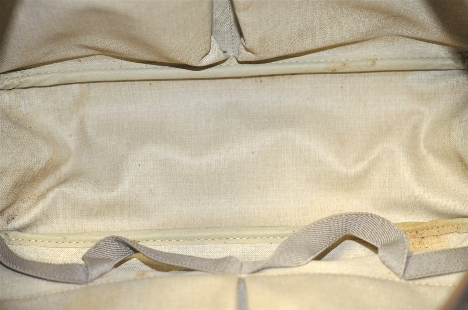 Authentic Louis Vuitton Monogram Deauville Hand Bag M47270 LV 9757I