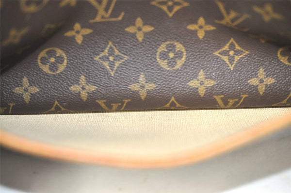 Authentic Louis Vuitton Monogram Deauville Hand Bag M47270 LV 9757I