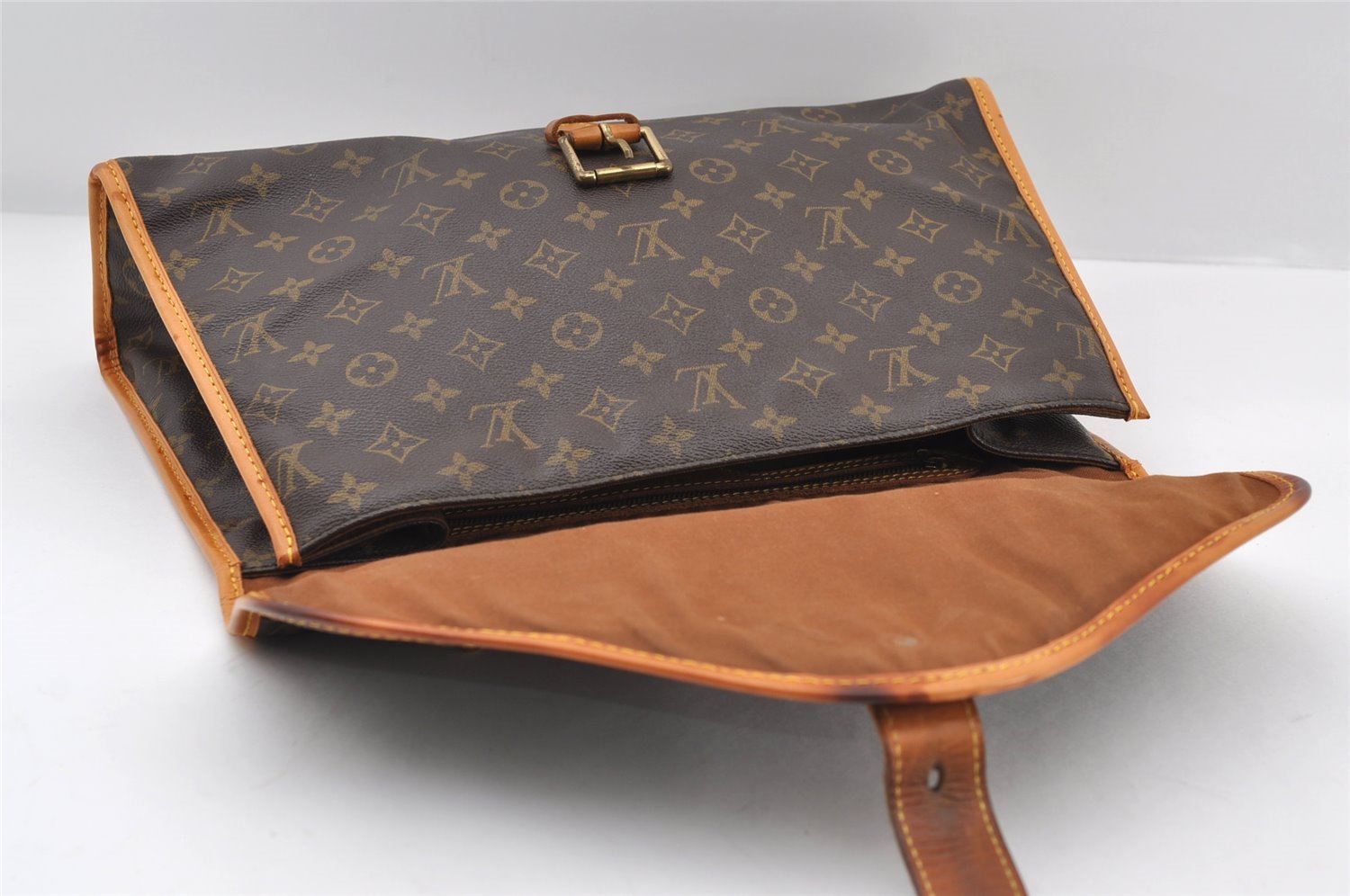 Authentic Louis Vuitton Monogram Beverly 41 M51121 2Way Shoulder Hand Bag 9758I