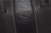 Authentic Burberrys Vintage Leather Business BriefCase Black 9758J