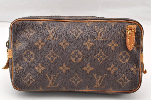 Auth Louis Vuitton Monogram Marly Bandouliere Shoulder Bag M51828 LV Junk 9761I