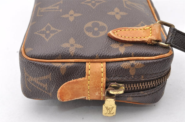 Auth Louis Vuitton Monogram Marly Bandouliere Shoulder Bag M51828 LV Junk 9761I