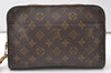 Authentic Louis Vuitton Monogram Orsay Clutch Hand Bag Purse M51790 LV 9762I