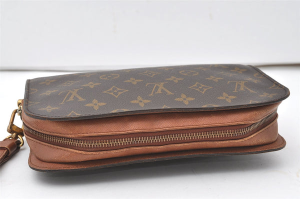 Authentic Louis Vuitton Monogram Orsay Clutch Hand Bag Purse M51790 LV 9762I