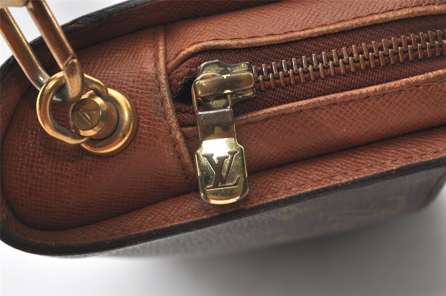 Authentic Louis Vuitton Monogram Orsay Clutch Hand Bag Purse M51790 LV 9762I