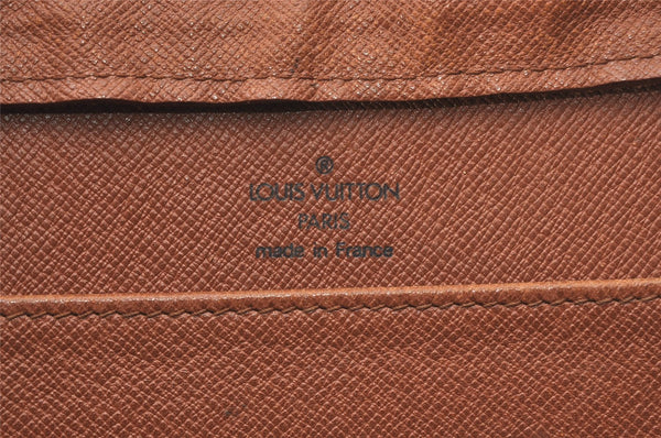 Authentic Louis Vuitton Monogram Orsay Clutch Hand Bag Purse M51790 LV 9762I