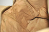 Authentic BURBERRY BLUE LABEL Shoulder Hand Bag Canvas Leather Beige 9763J