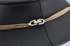 Authentic Christian Dior Gold Tone Long Chain Necklace CD 9764J