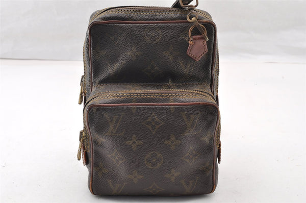 Authentic Louis Vuitton Monogram Amazone Shoulder Cross Body Bag Old Model 9765I