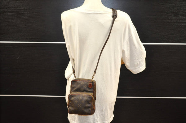 Authentic Louis Vuitton Monogram Amazone Shoulder Cross Body Bag Old Model 9765I