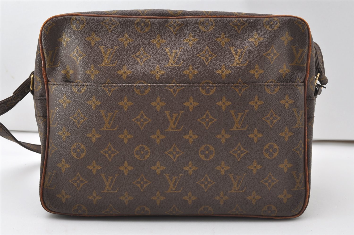 Authentic Louis Vuitton Monogram Nile 34 Shoulder Cross Body Bag Old Model 9766I