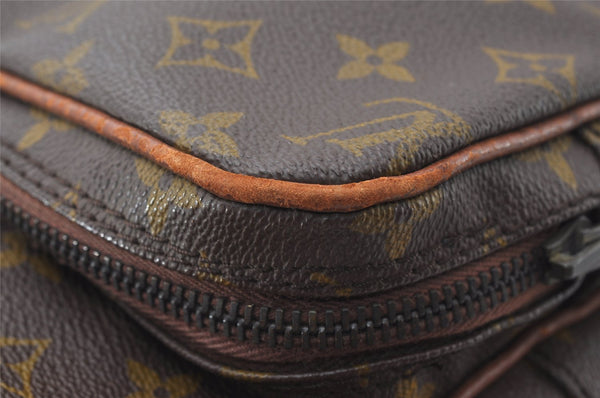 Authentic Louis Vuitton Monogram Nile 34 Shoulder Cross Body Bag Old Model 9766I