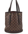 Authentic Louis Vuitton Damier Marais Bucket Shoulder Tote Bag N42240 LV 9768I