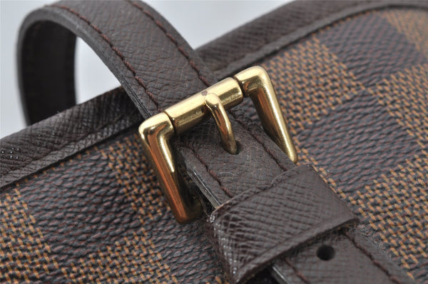 Authentic Louis Vuitton Damier Marais Bucket Shoulder Tote Bag N42240 LV 9768I