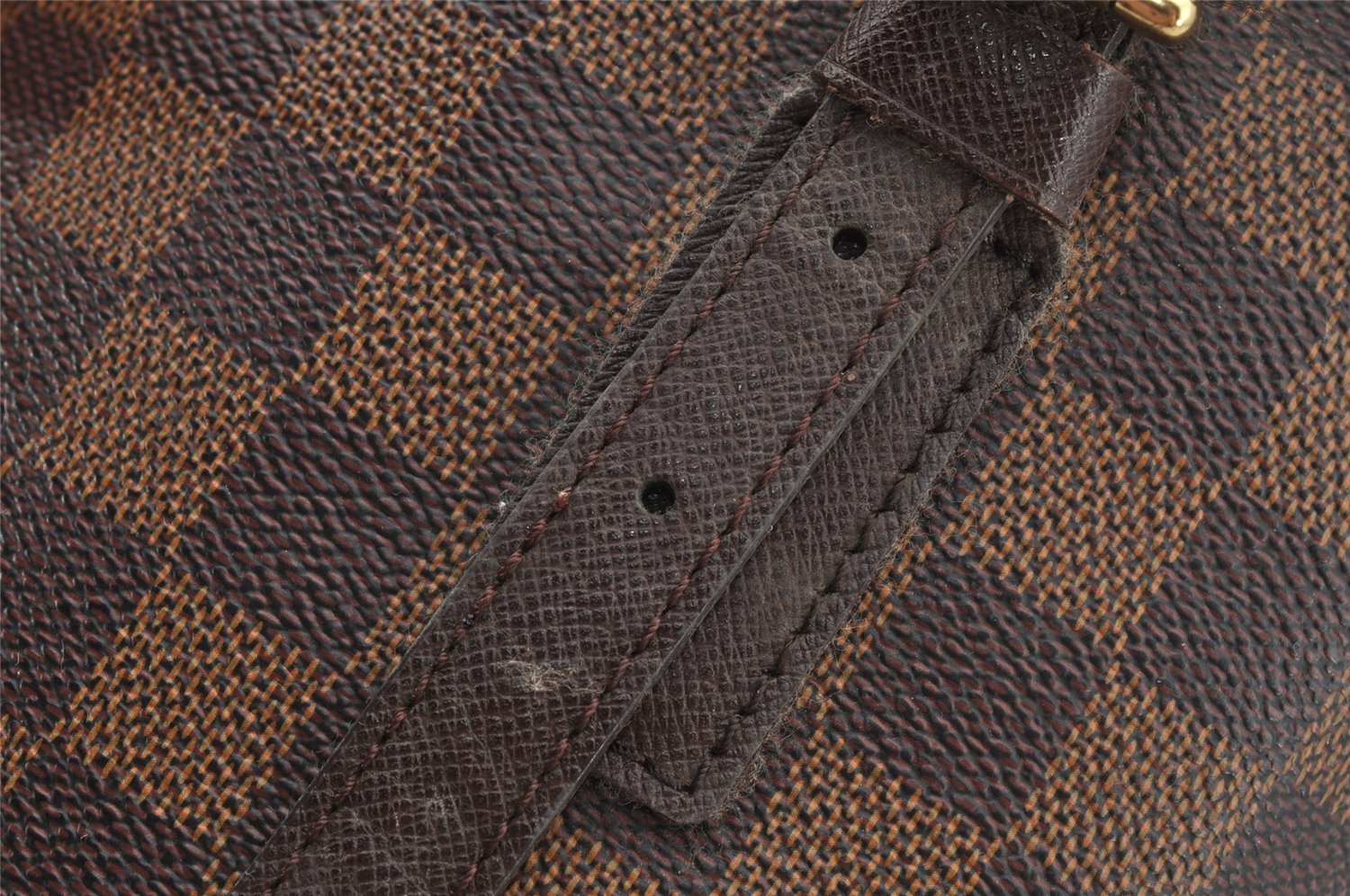 Authentic Louis Vuitton Damier Marais Bucket Shoulder Tote Bag N42240 LV 9768I