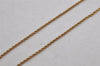 Authentic Christian Dior Gold Tone Chain Pendant Necklace CD 9768J