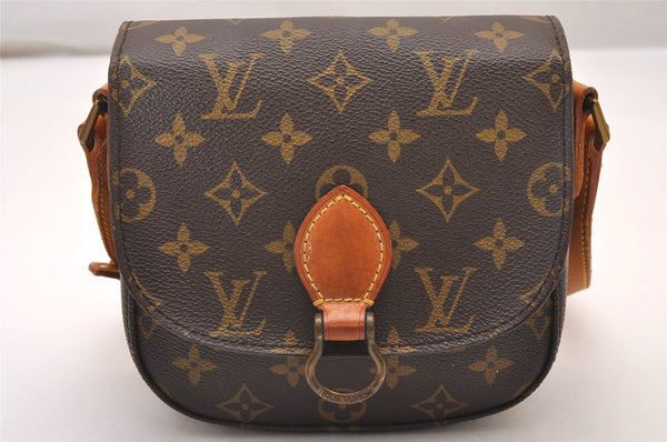 Authentic Louis Vuitton Monogram Saint Cloud PM M51244 Shoulder Cross Bag 9769I