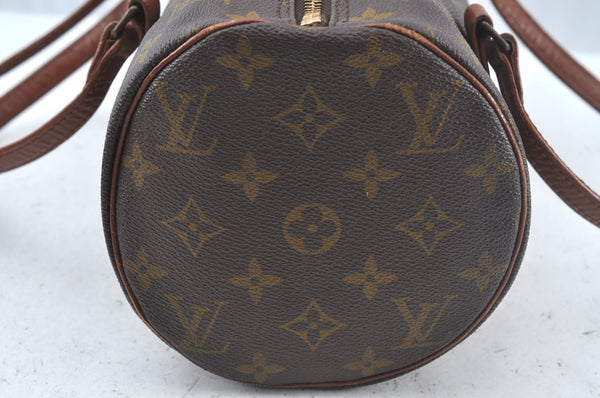 Authentic Louis Vuitton Monogram Papillon 30 Hand Bag Old Model LV 9770I