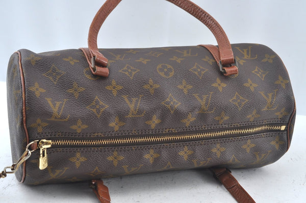 Authentic Louis Vuitton Monogram Papillon 30 Hand Bag Old Model LV 9770I