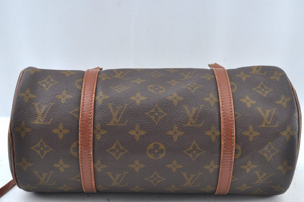Authentic Louis Vuitton Monogram Papillon 30 Hand Bag Old Model LV 9770I