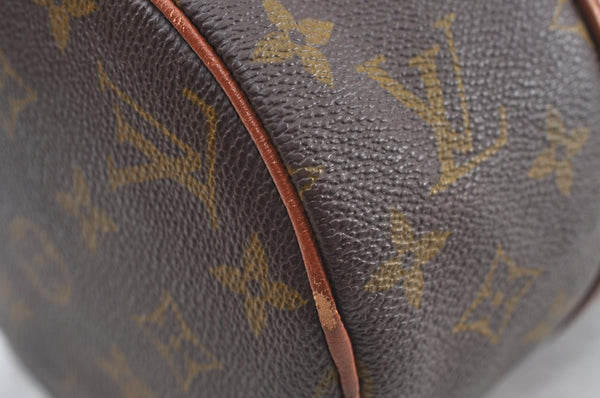 Authentic Louis Vuitton Monogram Papillon 30 Hand Bag Old Model LV 9770I
