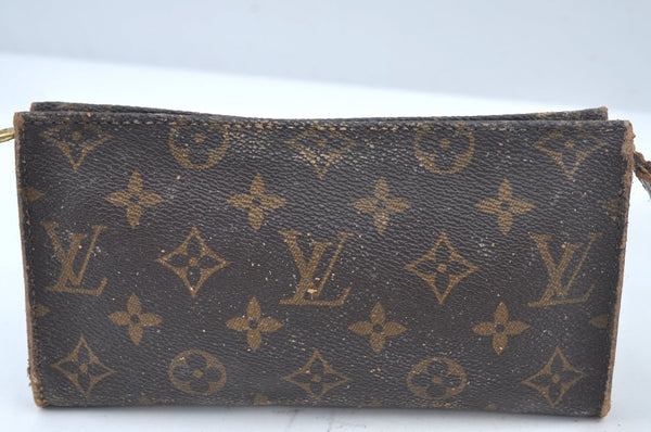 Authentic Louis Vuitton Monogram Bucket GM Shoulder Tote Bag M42236 Junk 9772I