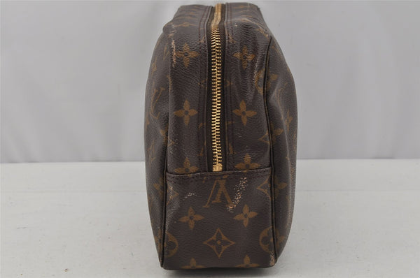 Auth Louis Vuitton Monogram Trousse Toilette 28 Clutch Bag M47522 Junk 9773I
