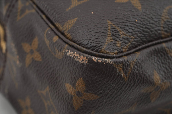 Auth Louis Vuitton Monogram Trousse Toilette 28 Clutch Bag M47522 Junk 9773I