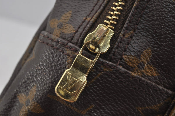 Auth Louis Vuitton Monogram Trousse Toilette 28 Clutch Bag M47522 Junk 9773I