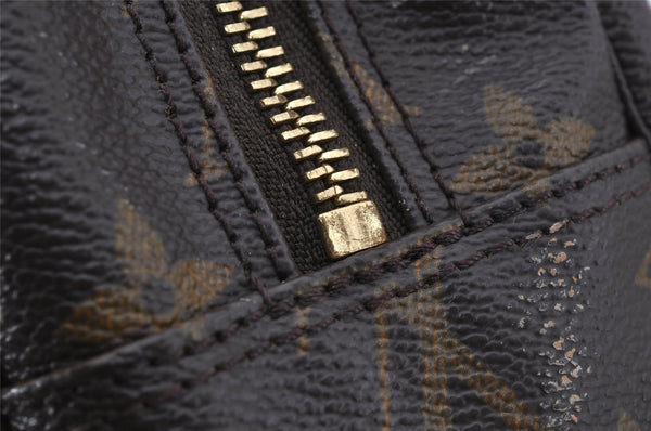 Auth Louis Vuitton Monogram Trousse Toilette 28 Clutch Bag M47522 Junk 9773I
