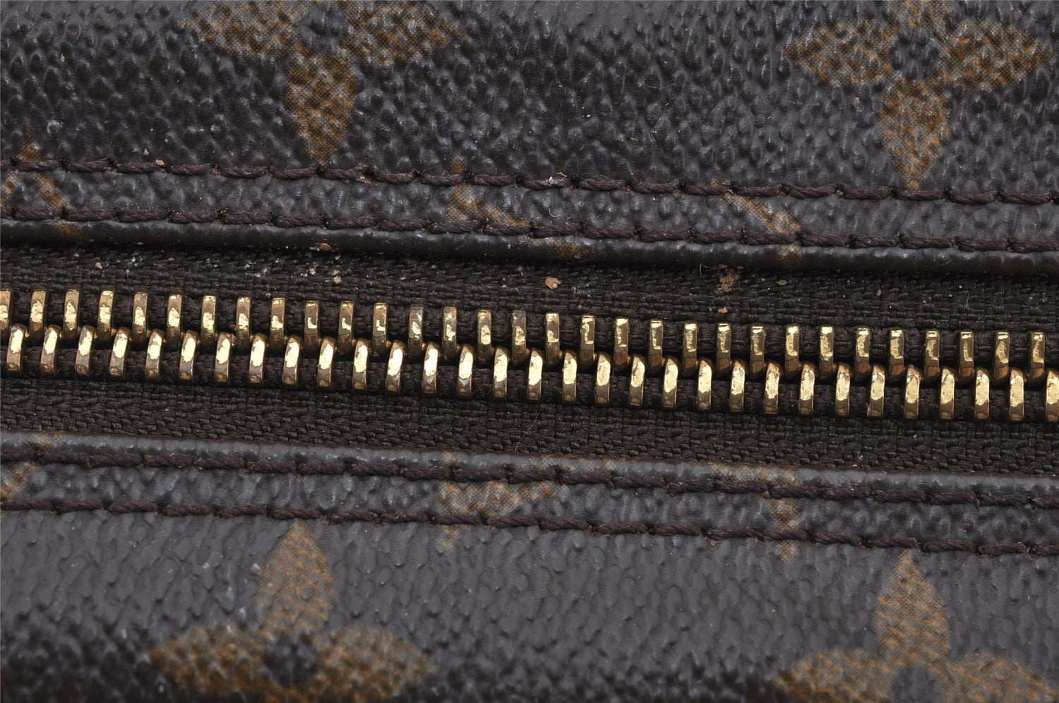 Auth Louis Vuitton Monogram Trousse Toilette 28 Clutch Bag M47522 Junk 9773I