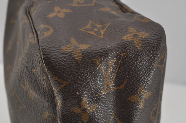 Auth Louis Vuitton Monogram Trousse Toilette 28 Clutch Bag M47522 Junk 9773I