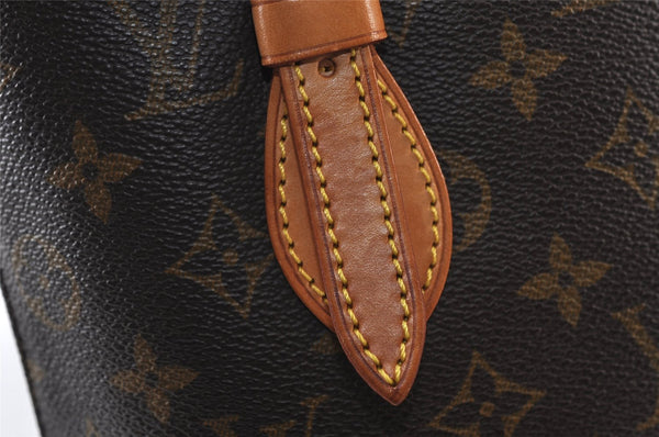 Authentic Louis Vuitton Monogram Bucket PM Shoulder Tote Bag M42238 LV 9774I