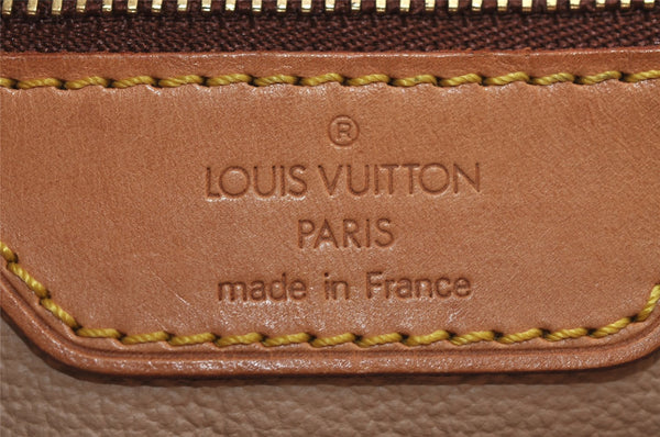 Authentic Louis Vuitton Monogram Bucket PM Shoulder Tote Bag M42238 LV 9774I