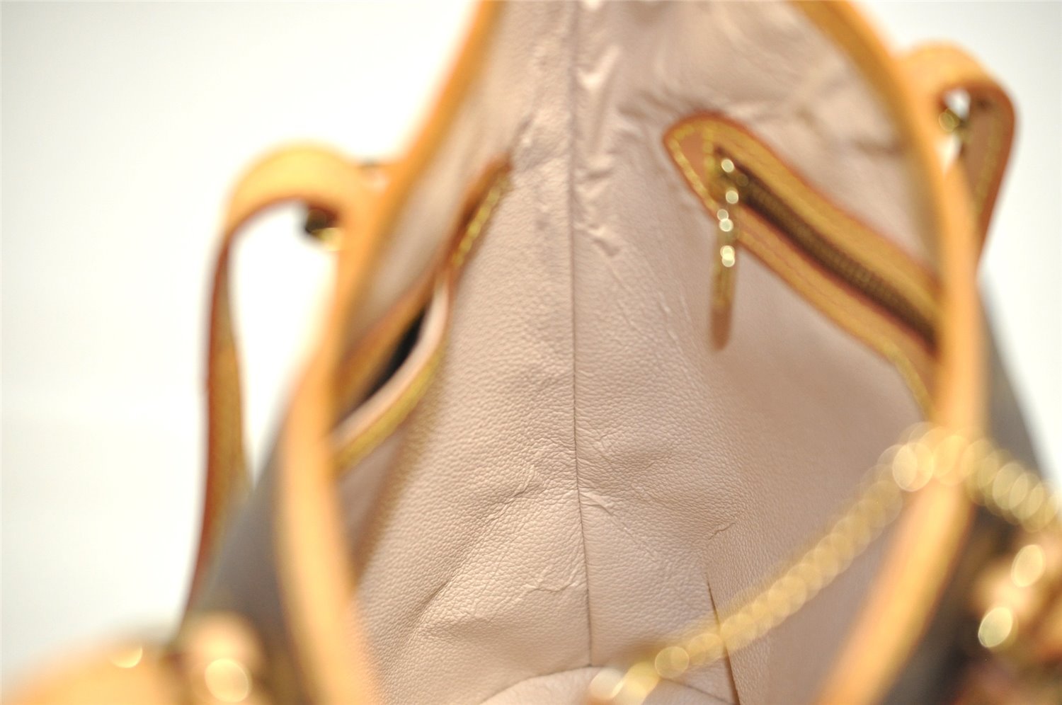 Authentic Louis Vuitton Monogram Bucket PM Shoulder Tote Bag M42238 LV 9774I